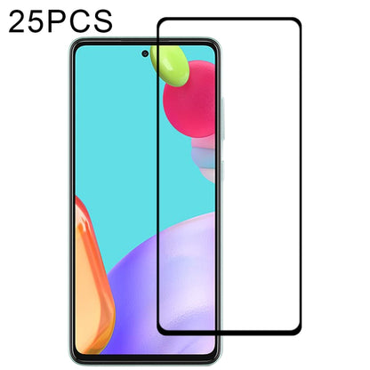 25 PCS Full Glue Full Screen Tempered Glass Film, For Samsung Galaxy A72 5G / 4G (25pcs), For Samsung Galaxy A72 4G (25 PCS), For Samsung Galaxy A52 5G / 4G (25pcs), For Samsung Galaxy A52 45G / 4G (25pcs), For OPPO A15s (25 PCS)