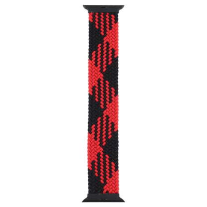 Plastic Buckle Mixed Color Nylon Braided Single Loop Replacement Watchbands For Apple Watch Series 6 & SE & 5 & 4 40mm / 3 & 2 & 1 38mm, S, M, L, XL