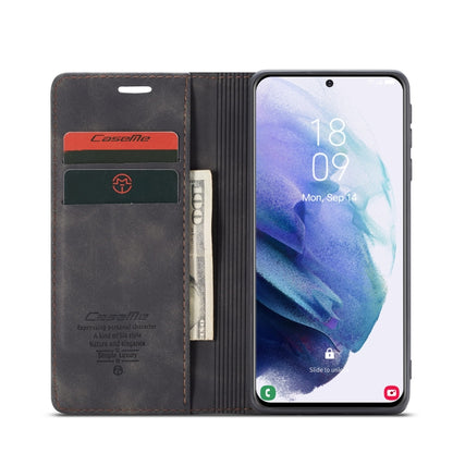 CaseMe 013 Multifunctional Horizontal Flip Leather Case with Holder & Card Slot & Wallet, For Samsung Galaxy S21 5G, For Samsung Galaxy S21+ 5G, For Samsung Galaxy S21 Ultra 5G