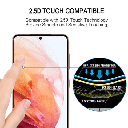 3D Curved Edge Full Screen Tempered Glass Film, For Samsung Galaxy S21 5G, For Samsung Galaxy S21+ 5G, For Samsung Galaxy S21 Ultra 5G