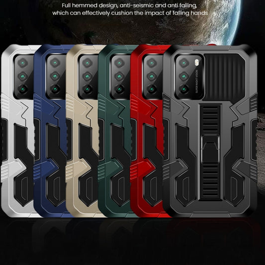 Vanguard Warrior All Inclusive Double-color Shockproof TPU + PC Protective Case with Holder, For LG K31, For LG K41S, For LG K61, For LG Stylo 6, For OPPO A5s, For OPPO A15, For OPPO A73, For OPPO Realme C17, For vivo V19, For vivo V20 SE              ...