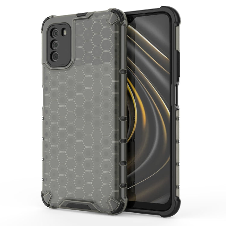 Shockproof Honeycomb PC + TPU Case, For Oppo Reno5 5G, For Oppo Reno5 Pro 5G, For Xiaomi Redmi Note 9 4G, For Xiaomi Redmi Note 9 5G, For Xiaomi Poco M3, For Samsung Galaxy A12, For Samsung Galaxy A32 5G, For Samsung Galaxy A52 5G