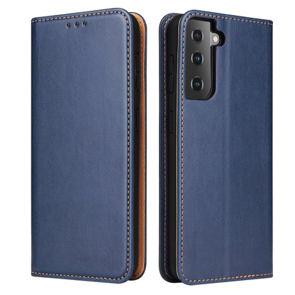 Fierre Shann PU Genuine Leather Texture Horizontal Flip Leather Case with Holder & Card Slots & Wallet, For Huawei Mate 40 Pro, For Huawei Mate 40, For Samsung Galaxy S21 5G, For Samsung Galaxy S21+ 5G, For Samsung Galaxy S21 Ultra 5G                  ...