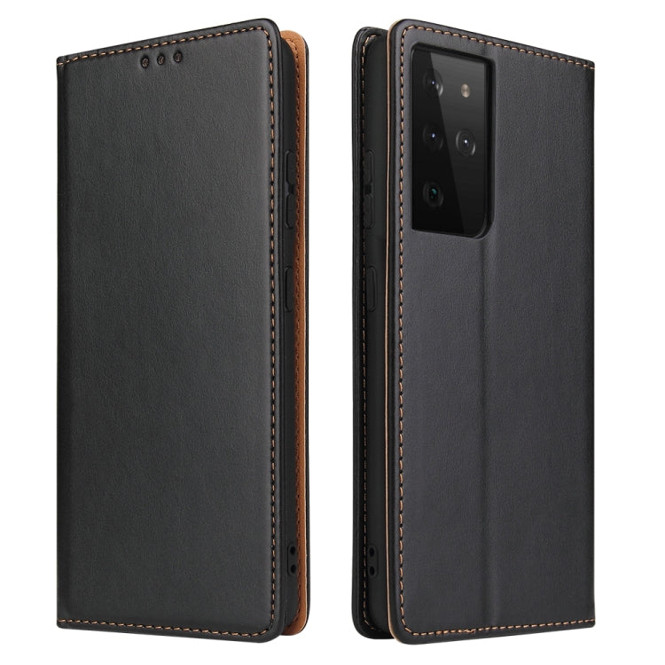 Fierre Shann PU Genuine Leather Texture Horizontal Flip Leather Case with Holder & Card Slots & Wallet, For Huawei Mate 40 Pro, For Huawei Mate 40, For Samsung Galaxy S21 5G, For Samsung Galaxy S21+ 5G, For Samsung Galaxy S21 Ultra 5G                  ...