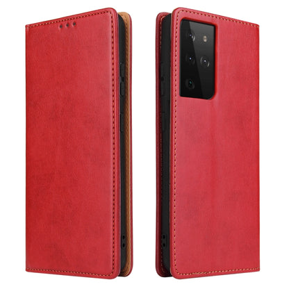 Fierre Shann PU Genuine Leather Texture Horizontal Flip Leather Case with Holder & Card Slots & Wallet, For Huawei Mate 40 Pro, For Huawei Mate 40, For Samsung Galaxy S21 5G, For Samsung Galaxy S21+ 5G, For Samsung Galaxy S21 Ultra 5G                  ...
