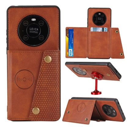 Double Buckle PU + TPU Shockproof Magnetic Protective Case with Card Slot & Holder, For Huawei Mate 40, For Huawei Mate 40 Pro, For Huawei Y7a, For Samsung Galaxy A02s (EU Version), For Samsung Galaxy A12, For Samsung Galaxy A52 5G / 4G                ...