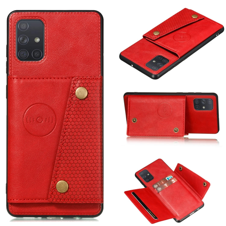 Double Buckle PU + TPU Shockproof Magnetic Protective Case with Card Slot & Holder, For Huawei Mate 40, For Huawei Mate 40 Pro, For Huawei Y7a, For Samsung Galaxy A02s (EU Version), For Samsung Galaxy A12, For Samsung Galaxy A52 5G / 4G                ...