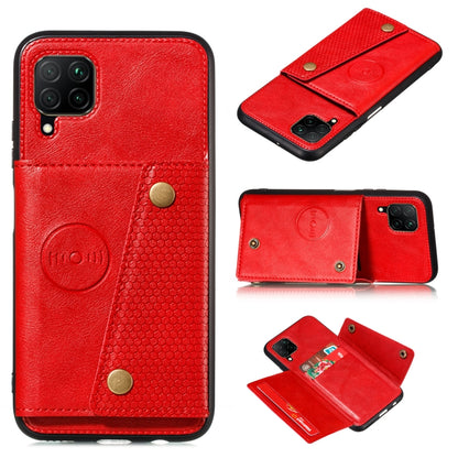 Double Buckle PU + TPU Shockproof Magnetic Protective Case with Card Slot & Holder, For Huawei Mate 40, For Huawei Mate 40 Pro, For Huawei Y7a, For Samsung Galaxy A02s (EU Version), For Samsung Galaxy A12, For Samsung Galaxy A52 5G / 4G                ...