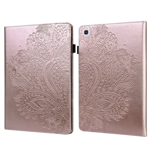 Peacock Embossed Pattern TPU + PU Horizontal Flip Leather Case with Holder & Card Slots & Wallet, For Samsung Galaxy Tab A7 T500, For Samsung Galaxy Tab S6 Lite P610, For Samsung Galaxy Tab A 8.0 (2019) T290, For Samsung Galaxy Tab A 10.1 (2019) T510  ...