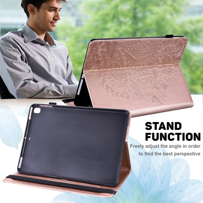 Peacock Embossed Pattern TPU + PU Horizontal Flip Leather Case with Holder & Card Slots & Wallet, For Samsung Galaxy Tab A7 T500, For Samsung Galaxy Tab S6 Lite P610, For Samsung Galaxy Tab A 8.0 (2019) T290, For Samsung Galaxy Tab A 10.1 (2019) T510  ...