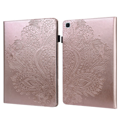 Peacock Embossed Pattern TPU + PU Horizontal Flip Leather Case with Holder & Card Slots & Wallet, For Samsung Galaxy Tab A7 T500, For Samsung Galaxy Tab S6 Lite P610, For Samsung Galaxy Tab A 8.0 (2019) T290, For Samsung Galaxy Tab A 10.1 (2019) T510  ...