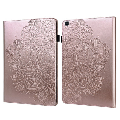 Peacock Embossed Pattern TPU + PU Horizontal Flip Leather Case with Holder & Card Slots & Wallet, For Samsung Galaxy Tab A7 T500, For Samsung Galaxy Tab S6 Lite P610, For Samsung Galaxy Tab A 8.0 (2019) T290, For Samsung Galaxy Tab A 10.1 (2019) T510  ...