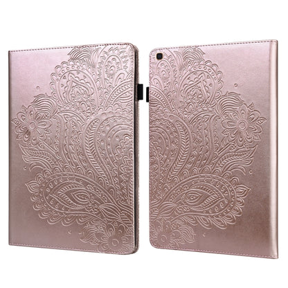 Peacock Embossed Pattern TPU + PU Horizontal Flip Leather Case with Holder & Card Slots & Wallet, For Samsung Galaxy Tab A7 T500, For Samsung Galaxy Tab S6 Lite P610, For Samsung Galaxy Tab A 8.0 (2019) T290, For Samsung Galaxy Tab A 10.1 (2019) T510  ...