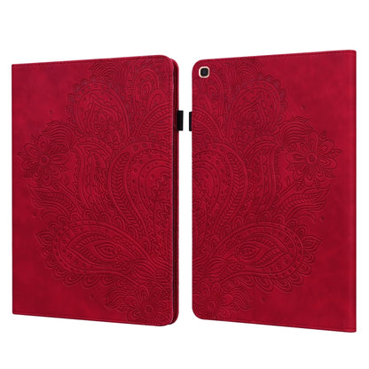 Peacock Embossed Pattern TPU + PU Horizontal Flip Leather Case with Holder & Card Slots & Wallet, For Samsung Galaxy Tab A7 T500, For Samsung Galaxy Tab S6 Lite P610, For Samsung Galaxy Tab A 8.0 (2019) T290, For Samsung Galaxy Tab A 10.1 (2019) T510  ...