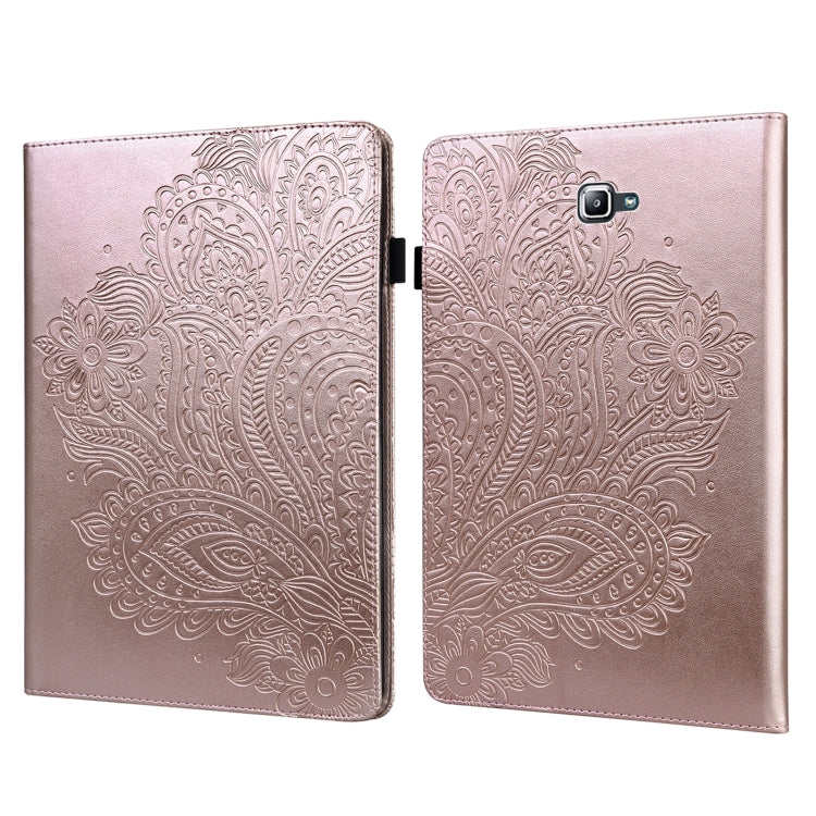 Peacock Embossed Pattern TPU + PU Horizontal Flip Leather Case with Holder & Card Slots & Wallet, For Samsung Galaxy Tab A7 T500, For Samsung Galaxy Tab S6 Lite P610, For Samsung Galaxy Tab A 8.0 (2019) T290, For Samsung Galaxy Tab A 10.1 (2019) T510  ...