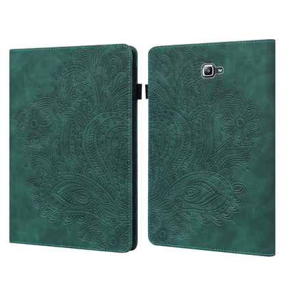 Peacock Embossed Pattern TPU + PU Horizontal Flip Leather Case with Holder & Card Slots & Wallet, For Samsung Galaxy Tab A7 T500, For Samsung Galaxy Tab S6 Lite P610, For Samsung Galaxy Tab A 8.0 (2019) T290, For Samsung Galaxy Tab A 10.1 (2019) T510  ...