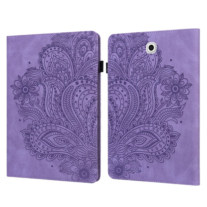 Peacock Embossed Pattern TPU + PU Horizontal Flip Leather Case with Holder & Card Slots & Wallet, For Samsung Galaxy Tab A7 T500, For Samsung Galaxy Tab S6 Lite P610, For Samsung Galaxy Tab A 8.0 (2019) T290, For Samsung Galaxy Tab A 10.1 (2019) T510  ...