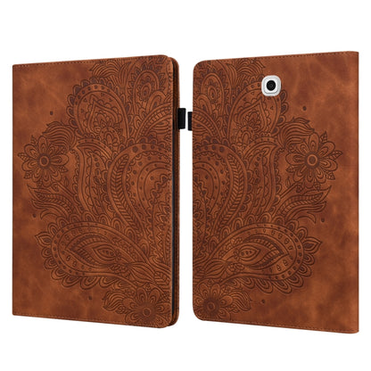 Peacock Embossed Pattern TPU + PU Horizontal Flip Leather Case with Holder & Card Slots & Wallet, For Samsung Galaxy Tab A7 T500, For Samsung Galaxy Tab S6 Lite P610, For Samsung Galaxy Tab A 8.0 (2019) T290, For Samsung Galaxy Tab A 10.1 (2019) T510  ...