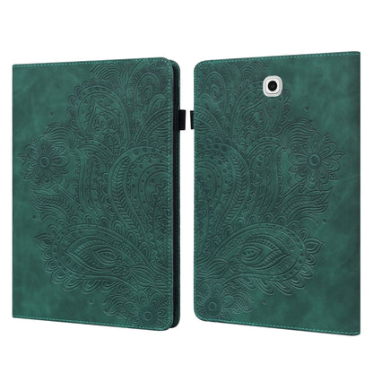 Peacock Embossed Pattern TPU + PU Horizontal Flip Leather Case with Holder & Card Slots & Wallet, For Samsung Galaxy Tab A7 T500, For Samsung Galaxy Tab S6 Lite P610, For Samsung Galaxy Tab A 8.0 (2019) T290, For Samsung Galaxy Tab A 10.1 (2019) T510  ...
