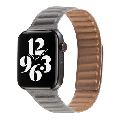 Loop Leather Watchband For Apple Watch Series 6 & SE & 5 & 4 40mm / 3 & 2 & 1 38mm, For Apple Watch Series 7 41mm / 6 & SE & 5 & 4 40mm / 3 & 2 & 1 38mm