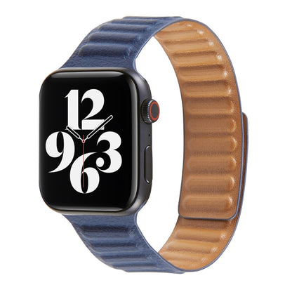 Loop Leather Watchband For Apple Watch Series 6 & SE & 5 & 4 40mm / 3 & 2 & 1 38mm, For Apple Watch Series 7 41mm / 6 & SE & 5 & 4 40mm / 3 & 2 & 1 38mm