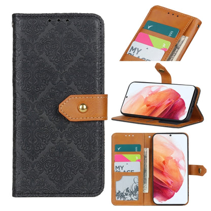 European Floral Embossed Copper Buckle Horizontal Flip PU Leather Case with Holder & Card Slots & Wallet & Photo Frame, For Samsung Galaxy A02s, For Samsung Galaxy A21s, For Samsung Galaxy A31, For Samsung Galaxy A41, For Samsung Galaxy A51 5G         ...