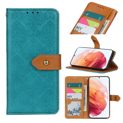 European Floral Embossed Copper Buckle Horizontal Flip PU Leather Case with Holder & Card Slots & Wallet & Photo Frame, For Samsung Galaxy A02s, For Samsung Galaxy A21s, For Samsung Galaxy A31, For Samsung Galaxy A41, For Samsung Galaxy A51 5G         ...