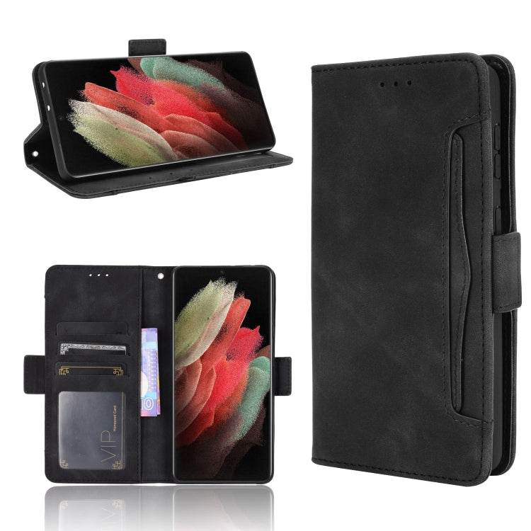 Skin Feel Calf Pattern Horizontal Flip Leather Case with Holder & Card Slots & Photo Frame, For Samsung Galaxy A02s, For Samsung Galaxy A52 5G, For Samsung Galaxy A72 5G / 4G, For Samsung Galaxy S21+ 5G, For Samsung Galaxy S21 Ultra 5G                 ...