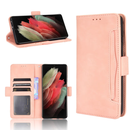 Skin Feel Calf Pattern Horizontal Flip Leather Case with Holder & Card Slots & Photo Frame, For Samsung Galaxy A02s, For Samsung Galaxy A52 5G, For Samsung Galaxy A72 5G / 4G, For Samsung Galaxy S21+ 5G, For Samsung Galaxy S21 Ultra 5G                 ...