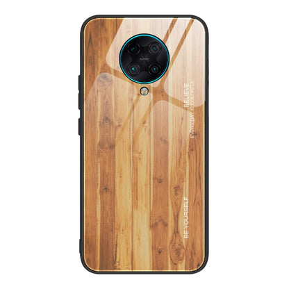 Wood Grain Glass Protective Case, For Samsung Galaxy Note20, For Samsung Galaxy Note20 Ultra, For Xiaomi Mi 10 Pro, For Xiaomi 10T / 10T Pro, For Xiaomi Mi CC9, For Xiaomi Poco X3 NFC, For Xiaomi Redmi K30 Pro, For Xiaomi Redmi Note 9S