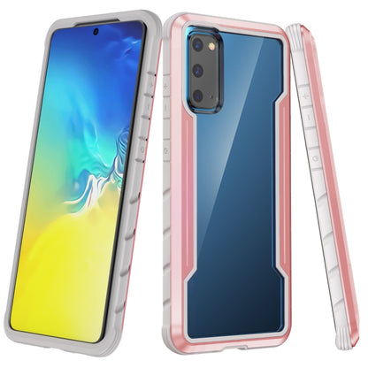 iPAKY Thunder Series Aluminum Frame + TPU Bumper + Clear PC Shockproof Case, For Samsung Galaxy S20, For Samsung Galaxy S20 Plus, For Samsung Galaxy S20 Ultra, For Samsung Galaxy S21 5G, For Samsung Galaxy S21+ 5G, For Samsung Galaxy S21 Ultra 5G