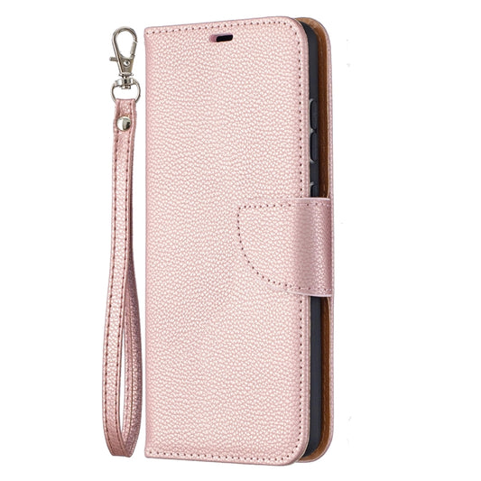 Litchi Texture Pure Color Horizontal Flip PU Leather Case with Holder & Card Slots & Wallet & Lanyard, For Samsung Galaxy A52 5G / 4G, For Samsung Galaxy A52 5G / 4GG
