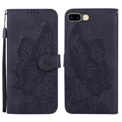 Retro Skin Feel Butterflies Embossing Horizontal Flip Leather Case with Holder & Card Slots & Wallet, For iPhone 6 / 6s, For iPhone 6 Plus / 6s Plus, For iPhone SE 2022 / SE 2020 / 8 / 7, For iPhone 8 Plus / 7Plus, For iPhone 11, For iPhone 11 Pro     ...