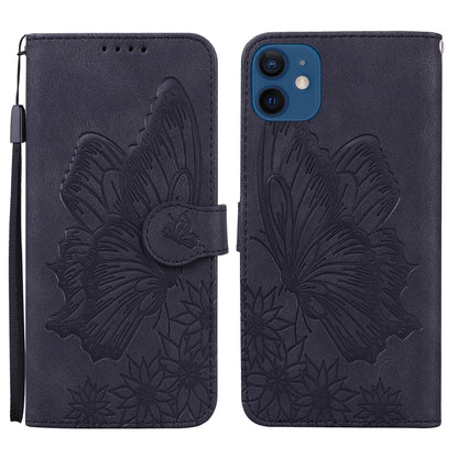 Retro Skin Feel Butterflies Embossing Horizontal Flip Leather Case with Holder & Card Slots & Wallet, For iPhone 6 / 6s, For iPhone 6 Plus / 6s Plus, For iPhone SE 2022 / SE 2020 / 8 / 7, For iPhone 8 Plus / 7Plus, For iPhone 11, For iPhone 11 Pro     ...