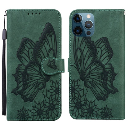 Retro Skin Feel Butterflies Embossing Horizontal Flip Leather Case with Holder & Card Slots & Wallet, For iPhone 12 Pro Max, For iPhone XR, For iPhone X / XS, For iPhone XS Max
