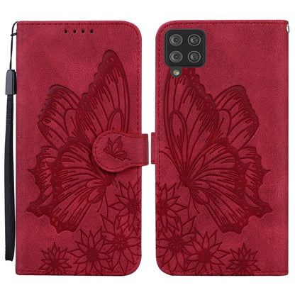 Retro Skin Feel Butterflies Embossing Horizontal Flip Leather Case with Holder & Card Slots & Wallet, For Samsung Galaxy A11, For Samsung Galaxy A12 5G, For Samsung Galaxy A21, For Samsung Galaxy A21s, For Samsung Galaxy A42 5G, For Samsung Galaxy A51 ...