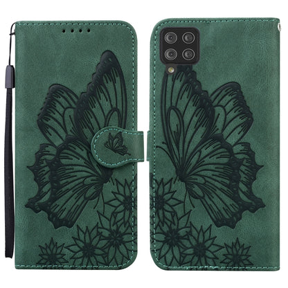 Retro Skin Feel Butterflies Embossing Horizontal Flip Leather Case with Holder & Card Slots & Wallet, For Samsung Galaxy A11, For Samsung Galaxy A12 5G, For Samsung Galaxy A21, For Samsung Galaxy A21s, For Samsung Galaxy A42 5G, For Samsung Galaxy A51 ...