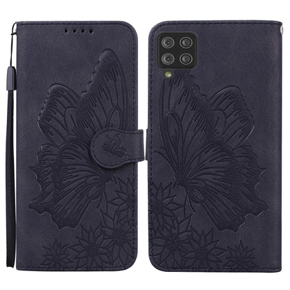 Retro Skin Feel Butterflies Embossing Horizontal Flip Leather Case with Holder & Card Slots & Wallet, For Samsung Galaxy A11, For Samsung Galaxy A12 5G, For Samsung Galaxy A21, For Samsung Galaxy A21s, For Samsung Galaxy A42 5G, For Samsung Galaxy A51 ...