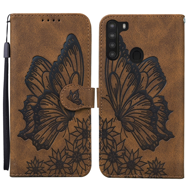 Retro Skin Feel Butterflies Embossing Horizontal Flip Leather Case with Holder & Card Slots & Wallet, For Samsung Galaxy A11, For Samsung Galaxy A12 5G, For Samsung Galaxy A21, For Samsung Galaxy A21s, For Samsung Galaxy A42 5G, For Samsung Galaxy A51 ...
