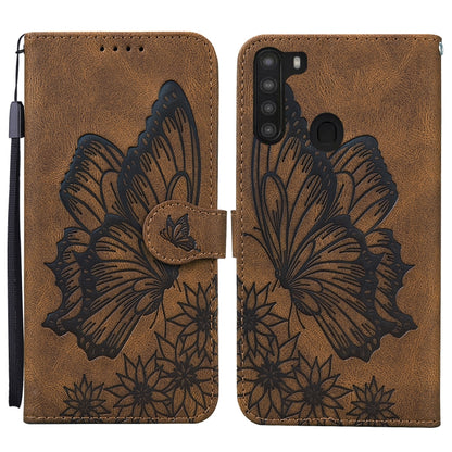 Retro Skin Feel Butterflies Embossing Horizontal Flip Leather Case with Holder & Card Slots & Wallet, For Samsung Galaxy A11, For Samsung Galaxy A12 5G, For Samsung Galaxy A21, For Samsung Galaxy A21s, For Samsung Galaxy A42 5G, For Samsung Galaxy A51 ...
