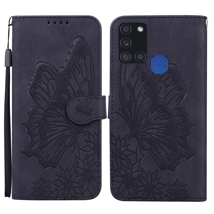 Retro Skin Feel Butterflies Embossing Horizontal Flip Leather Case with Holder & Card Slots & Wallet, For Samsung Galaxy A11, For Samsung Galaxy A12 5G, For Samsung Galaxy A21, For Samsung Galaxy A21s, For Samsung Galaxy A42 5G, For Samsung Galaxy A51 ...
