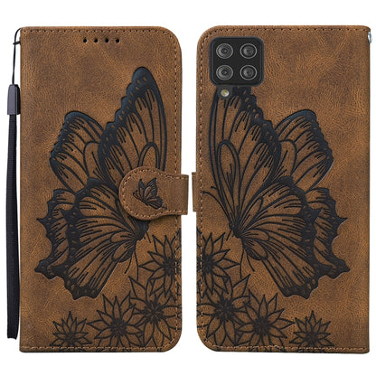 Retro Skin Feel Butterflies Embossing Horizontal Flip Leather Case with Holder & Card Slots & Wallet, For Samsung Galaxy A11, For Samsung Galaxy A12 5G, For Samsung Galaxy A21, For Samsung Galaxy A21s, For Samsung Galaxy A42 5G, For Samsung Galaxy A51 ...