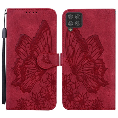 Retro Skin Feel Butterflies Embossing Horizontal Flip Leather Case with Holder & Card Slots & Wallet, For Samsung Galaxy A11, For Samsung Galaxy A12 5G, For Samsung Galaxy A21, For Samsung Galaxy A21s, For Samsung Galaxy A42 5G, For Samsung Galaxy A51 ...