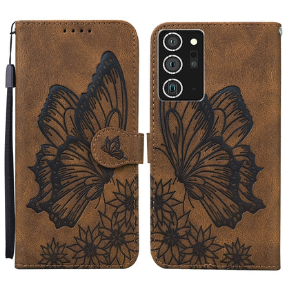 Retro Skin Feel Butterflies Embossing Horizontal Flip Leather Case with Holder & Card Slots & Wallet, For Samsung Galaxy A11, For Samsung Galaxy A12 5G, For Samsung Galaxy A21, For Samsung Galaxy A21s, For Samsung Galaxy A42 5G, For Samsung Galaxy A51 ...