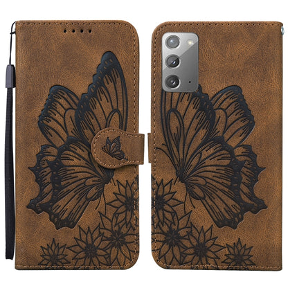 Retro Skin Feel Butterflies Embossing Horizontal Flip Leather Case with Holder & Card Slots & Wallet, For Samsung Galaxy A11, For Samsung Galaxy A12 5G, For Samsung Galaxy A21, For Samsung Galaxy A21s, For Samsung Galaxy A42 5G, For Samsung Galaxy A51 ...
