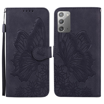 Retro Skin Feel Butterflies Embossing Horizontal Flip Leather Case with Holder & Card Slots & Wallet, For Samsung Galaxy A11, For Samsung Galaxy A12 5G, For Samsung Galaxy A21, For Samsung Galaxy A21s, For Samsung Galaxy A42 5G, For Samsung Galaxy A51 ...