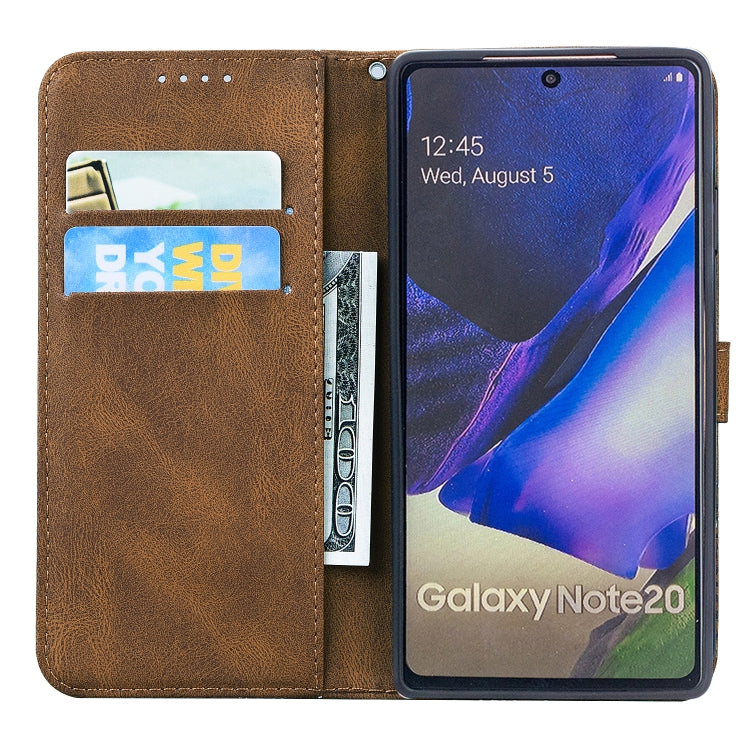 Retro Skin Feel Butterflies Embossing Horizontal Flip Leather Case with Holder & Card Slots & Wallet, For Samsung Galaxy Note20 5G, For Samsung Galaxy S20, For Samsung Galaxy S20 FE, For Samsung Galaxy S20+, For Samsung Galaxy S20 Ultra                ...