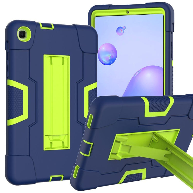 Contrast Color Robot Shockproof Silicon + PC Protective Case with Holder, For Samsung Galaxy Tab S6 Lite P610, For Samsung Galaxy Tab A 8.4 (2020) T307, For Samsung Galaxy Tab A7 10.4 (2020) T500