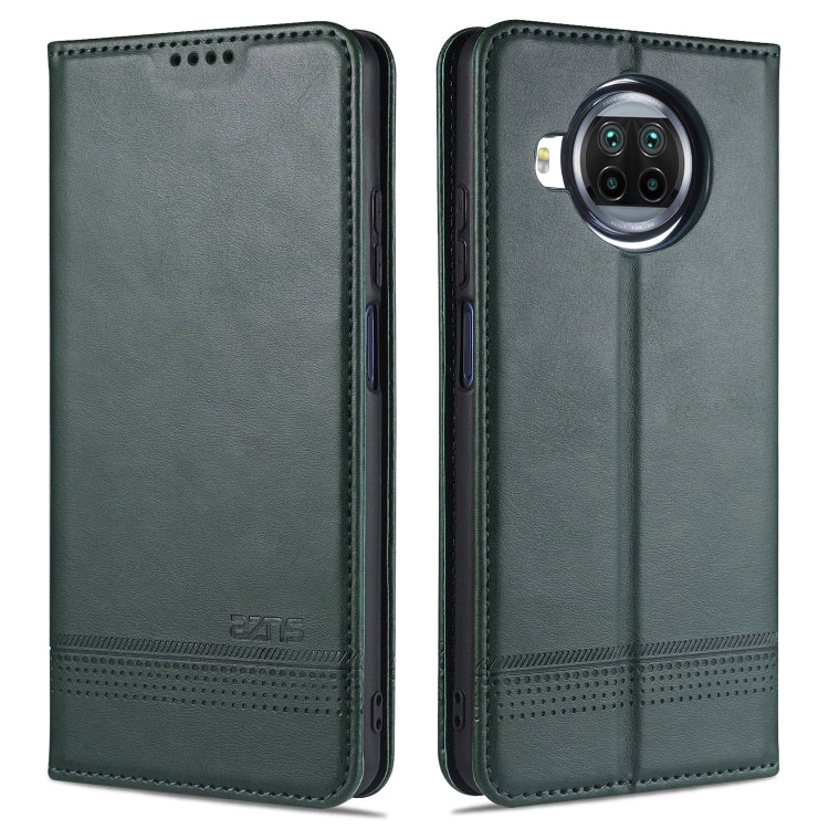 AZNS Magnetic Calf Texture Horizontal Flip Leather Case with Card Slots & Holder & Wallet, For Samsung Galaxy A12, For Samsung Galaxy S21 5G, For Xiaomi Mi 10T Lite 5G