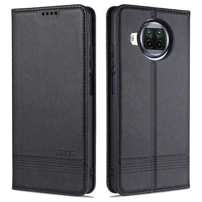 AZNS Magnetic Calf Texture Horizontal Flip Leather Case with Card Slots & Holder & Wallet, For Samsung Galaxy A12, For Samsung Galaxy S21 5G, For Xiaomi Mi 10T Lite 5G